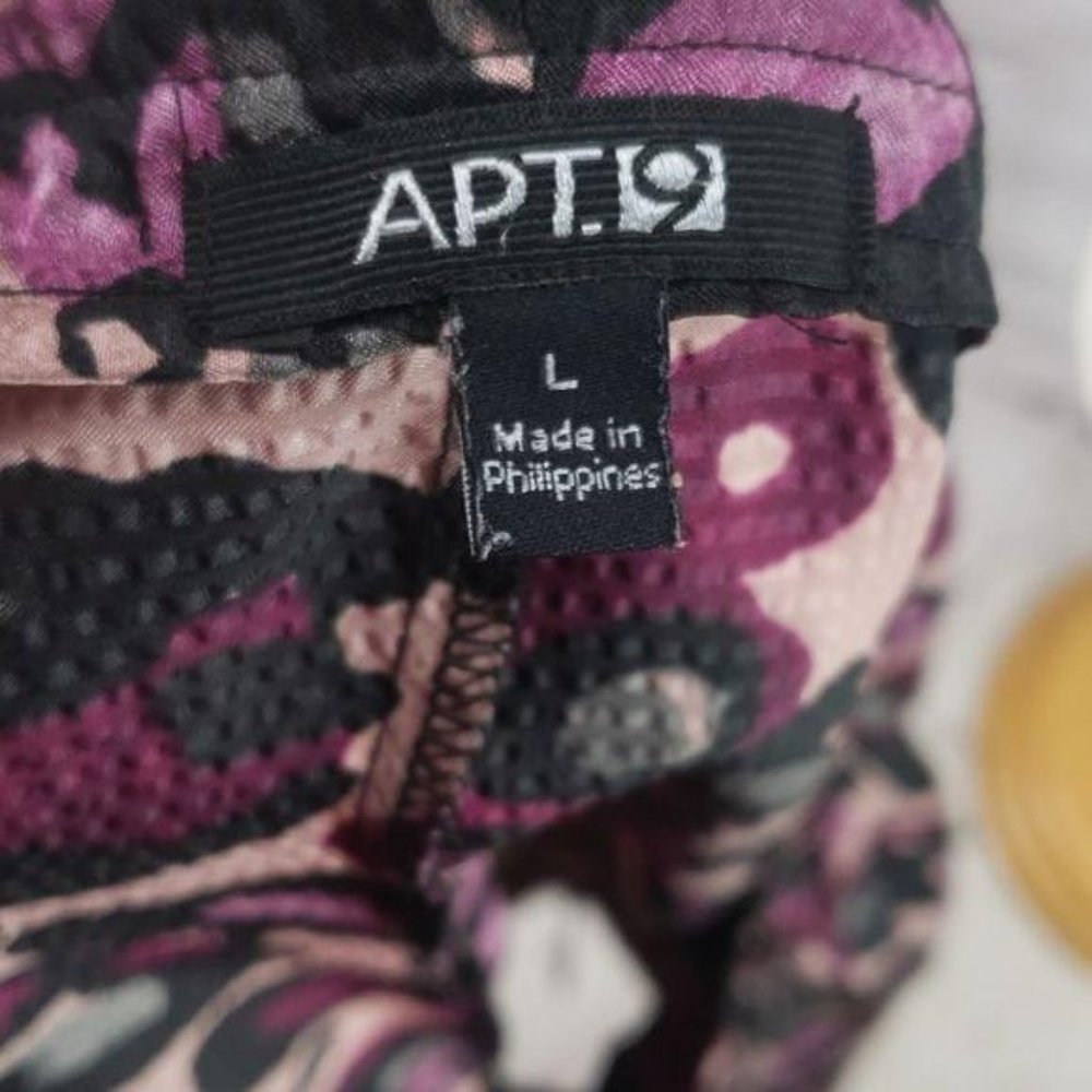 Apt. 9 Abstract Dotted Pleated Front Tank Top - image 6